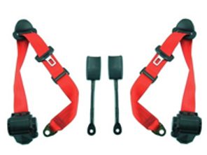 Retractable 3-point inertia reel front seat belt Porsche 964 - 964 - SA-50528