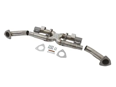 X-Pipe de dérivation du silencieux central d'échappement. Porsche 991 (911) Carrera 2012>> - 99111133105, 99111133106, 99111133107, 99111133504, 99111133505, 99111133506, 99111133507, 99111133701, 99111133702, 99111133703