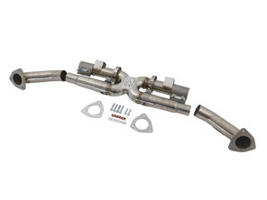 Uitlaat Middendemper Bypass X-Pipe. Porsche 991 (911) Carrera 2012 >> - 99111133105, 99111133106, 99111133107, 99111133504, 99111133505, 99111133506, 99111133507, 99111133701, 99111133702, 99111133703