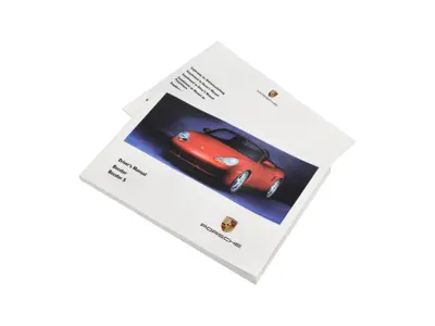 Manuel du conducteur pour Porsche 986 Boxster / Boxster S, MY 02, en anglais - WKD98602002