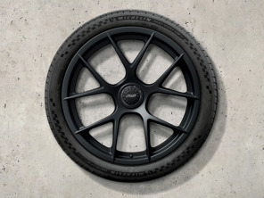 Llantas de aleación de 20"/21" 911 GT3 RS Magnesium (en negro) y neumáticos de verano Original Porsche - 992044680CL