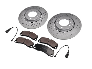FRONT Brake Disc and Pad Package. Porsche 718 Boxster GTS 4.0ltr / 718 Cayman GTS 4.0ltr - 9P1615301, 9P1615301J, 9P1615302, 9P1615302J