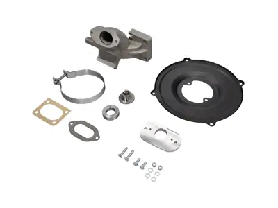 Kit di conversione dinamo 6v in alternatore 12v. Porsche 356A / 356C T5 - PRS152