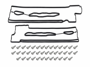 Engine cam cover gasket and bolt kit. Porsche  997.2 / 991.1 / 981 Boxster / 981 Cayman - 9A110573103, 9A110573102, 9A110573203, 9A110573202, 9A110731300