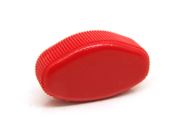 Bedienknopf der Heizung. Rot. Porsche 911 1986-89 - 91161313500K51