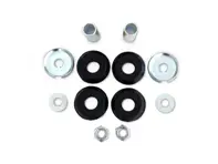Rubberen veerpootbevestiging reparatieset. Porsche 911 / 912 1965-1968 - 90134169503, 90134168500, 90134162900, 90003800201, PAF011021, 90134168300, 90007602402, 9400035, N0110213, N0116351