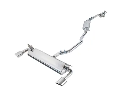 Uitlaatdemper / Demper Achterbak DesignTek voor Porsche Cayenne 3.2L V6 - 3606005501, 69-PS108, 116124-04, 95511112130, 95511112131, 95511112132