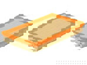 Luftfilter. Porsche 944 1982-88 / 924S - 94411018602