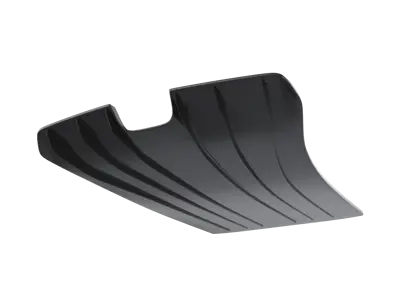 Diffusore inferiore del paraurti posteriore in fibra di carbonio. Porsche 992 GT3RS - 9GT825197BOK1 - 1016.992.3RS..01