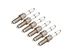 Spark plug (PACK OF 6), Double-iridium. Porsche 992 Turbo / Macan 95B.2 / Cayenne E3 / Panamera 971 / Panamera 976 - 9A790560150