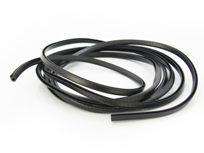 Rubberen afdichting schuifdak, carrosseriegedeelte. Porsche 924 / 944 / 968 - 94456462302, 94456462100 - 94456462302