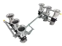 Jenvey 2-Loch 45mm Small Bore individuelles Drosselklappenkit. Porsche 911 - WFR024, WFR029, WFR043, WFR060 - ABF2/65, RH01, RH01M, TP1, TP11