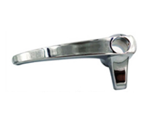 Fermo per finestrino anteriore 1/4, cromato. Porsche 356 - 64454255120, 64454255220