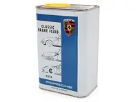 Liquide de frein classique Porsche DOT 4 - Bidon métal 1Ltr. - 00004430501