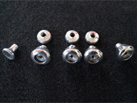 铝制开关拉按钮（5 件套）保时捷 911 1965-73 年 - 91161820030, 130