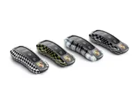 Vehicle key side faces - Heritage Design Edition - Porsche 992 / Cayenne E3 / Panamera G2/G3 / Taycan - 97104480206, 97104480207, 97104480208, 97104480209