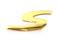 S - Badge arrière. Porsche 356 B / 356 C - 64455930206