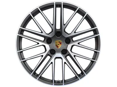 Llanta de aleación delantera Turbo V en acabado Titanio 20" 8.5J ET40 (Invierno) PCD 5/130 - 992601025QOC6