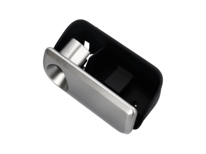 Glove Box Compartment Lid Handle (Complete) RHD. Porsche 987.1 / 987.2 Boxster / Cayman / 997.1 / 997.2 Carrera / Turbo / GT2 / GT2 RS / GT3 2005-13 - 9975523610, 99755236101, 99755236102, 99755236101A03, 99755236102A03, 99755236101T13, 99755236101N23, 997552361018P9, 997552361015Y2, 997552361015Z1, 997552361018W7, 997552361015V7, 997552361025V7, 997552361018X8