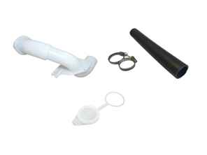 Vulhalskit voor ruitensproeierreservoir (linksgestuurd). Porsche 928 - 1978-92 - 92852817901, 92862817900, PCG18128650