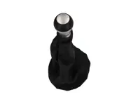 Schaltknauf aus Aluminiumlegierung mit Ledermanschette. Porsche 911 G50 1987-89 5-Gang - 950424079001AJ