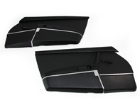 Interior door panels & handles kit. Porsche 911 69-73 RHD Cars - PCG55504223, PCG55504125