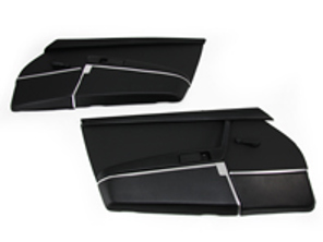 Interior door panels & handles kit. Porsche 911 69-73 RHD Cars - PCG55504223, PCG55504125