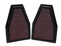 Filtre à air K&N (PAIRE) pour Porsche 992 3.0L - 33-3153, 333153