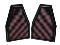K&N Air Filter (PAIR) for Porsche 992 3.0L - 33-3153, 333153