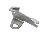 Remslangsteun, linksvoor.