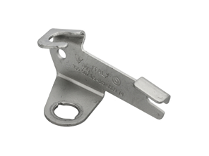 Brake hose support, Front left.