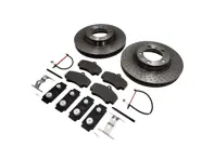 VORDERE Bremsbeläge und Bremsscheibenpaket Porsche 997 C2S Brembo - 99635140904, 99635140903, 99635141004, 99635141003, 99635194913, 99761275701, 99761267801, 99635108901, 99635195911