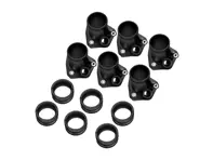 Colectores de admisión y manguitos de goma (juego de 6) Porsche 993 C2 / 993 C4 / 993 Turbo - 99311071250, 96411068703, 99311068300, 99311068782, 99311071201, 96411068701, 99311068751 - 993 110 712 50