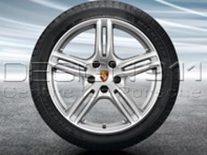 20' Panamera (971.1) Turbo Llantas de aleación y neumáticos de verano Original Porsche - 971044660B