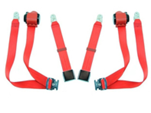 Aufrollbare 3-Punkt-Automatikgurte vorne SWB Porsche 911 - SA-50534, SWB 911