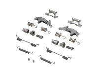 Handbremsbacken Federsatz. Porsche 997.2 - 99335207100, 298609723, 99735272101, 298609717, 99735272302, 99735280700, 99335207301, 99335207300, 99735274102, 298609583, 92835209001