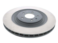 Disco de freno trasero Ø: 356 mm. Porsche Macan Turbo (revestimiento estándar Z) - 460.1556.20, 95B615601D, 95B615601, 18473 - 460.1556.20