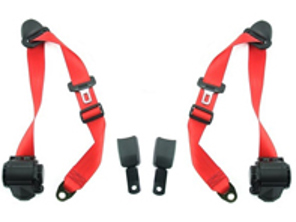 Oprolbare 3-punts oprolautomaat veiligheidsgordels voorin Porsche 911 - 911 - SA-5054