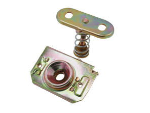 Komplette Schlossbaugruppe für die Heckklappe. Porsche 911 1965-89 - 93051205999, 93051205200, 90151205200, 90151205200 - OBP11.1.127, OBP111127