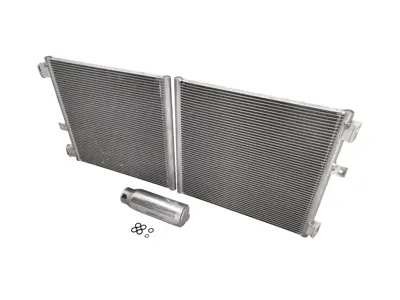 Kühler-Kondensator-Kit für Klimaanlage (Klimaanlage). Porsche 991 Turbo - 99157311104, 99970755741, 94457314301, 99970766040, 99970755641