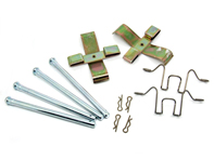 Kit perni pastiglie freno, posteriori. Porsche 924 / 944 - 94435295200, 94435295201