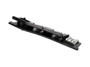 Dorpelplaatbeugel, voor. Porsche 981 Boxster / Cayman / Boxster Spyder / Cayman GT4 2012-16 - 98150476, 98150476300, 98150476400