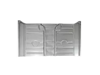 Achterste vloerpansectie. Porsche 914 - 91450193924, 91450193711 - PP345