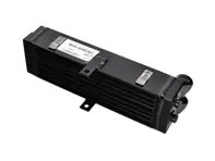 Moteur de refroidisseur d'huile de radiateur avant. Porsche 944 S2 / 968 - 31058, 94420730900, 176140N, 94420730904