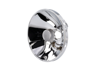 H4-Scheinwerferreflektor. Porsche 911 1973-89 / 964 Rechtslenker (RHD) - 410 09 016, 711305314928, 1305314928, 91163111300