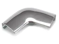 Connecteur d'angle mouluré, chromé. Porsche914 - 91454121711, 91454121710