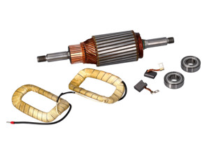 Kit de reconstrucción de generador 12V 30A 90mm. Porsche 356 / 912 - 0101206116RK, 61660310201, 0190 350 068, 0101206116, 0101206117