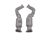 Resonated GPF delete exhaust pipe set. Porsche 718 GT4 RS - 9GT254351B, 9GT254351C, 9GT254352B, 9GT254352 - 9MGT254351CR