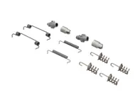 Handremschoenen veerset. Porsche 991 / 992 / 981 / 718 - 99335207100, 298609723, 99735272101, 298609717, 97035272300, 298608715, 97035274102, 298609583