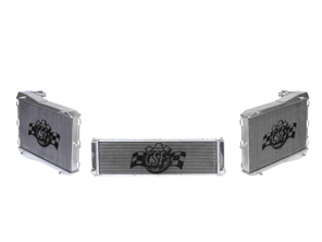 Kit de radiador de aluminio para líquido refrigerante de agua. Porsche 996 Turbo / 996 C4S - 99610613174, 50548, 50549, 99610613172, 99610613272, 8MK 376 765-131, 8MK 376 765-141, 996.106.132.70, 99610613270, 7056, 7055, 7053